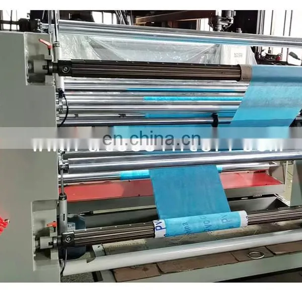 WDHC1600 Automatic Melt Blown Nonwoven Fabric Dotted Perforation Cutting and Rewinding Machine photo-4