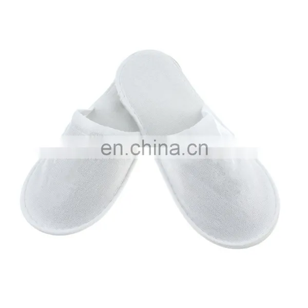 Wholesale Low Price Luxury Towel Pvc Sole Hotel Spa Slippers for Guests to Provide Various Models