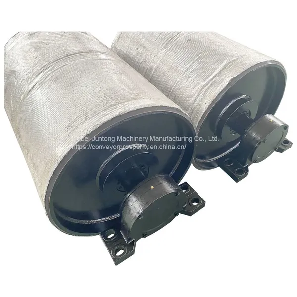 Conveyor Belt Steel Ceramic Non-Drive/Head/Bend/Take Up/Snub/Tail Rubber Lagging Drum Pulley photo-4