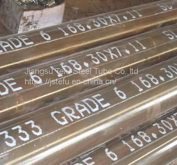 ASTM A333 Grade 6 Low Temperature Mild Carbon Seamless Steel Pipe