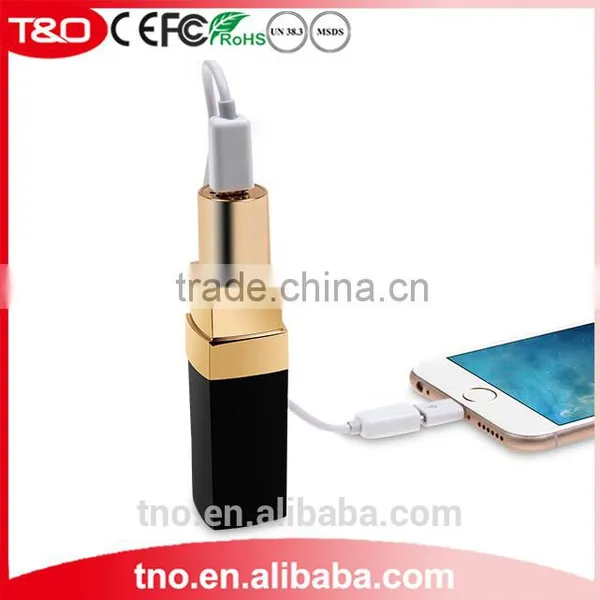 Channel Lipstick Power Bank 3000mah Hot New Products for 2016 Quality Choice photo-4