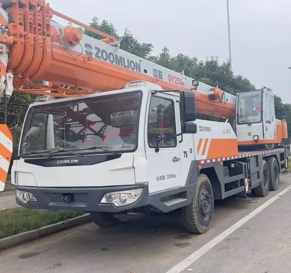 USED 25 Ton ZOOMLION QY25V Truck Crane FOR SALE