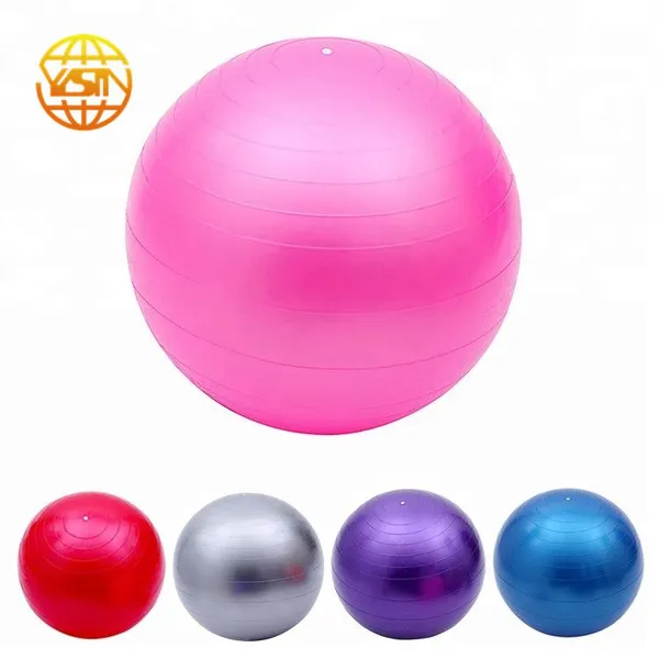 High Quality Home Gym Yoga Pilates PVC Multicolor Yoga Balls in Bulk photo-3