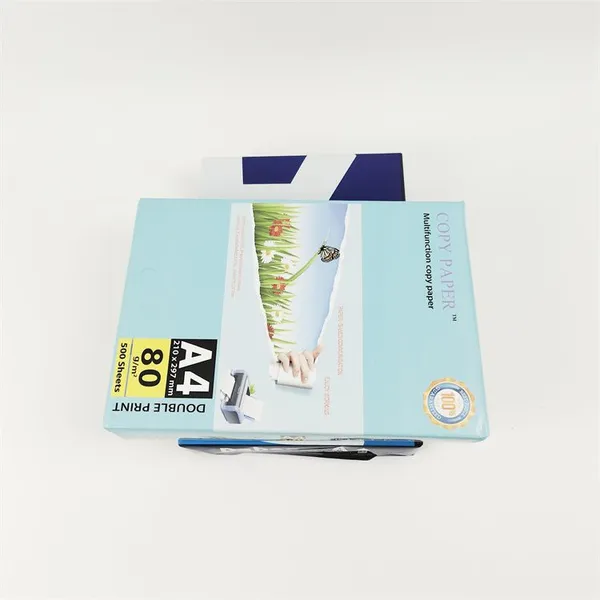 High Grade Super White 80 GSM A4 Paper Copy Paper With Good Price MAIL+kala@sdzlzy.com photo-2