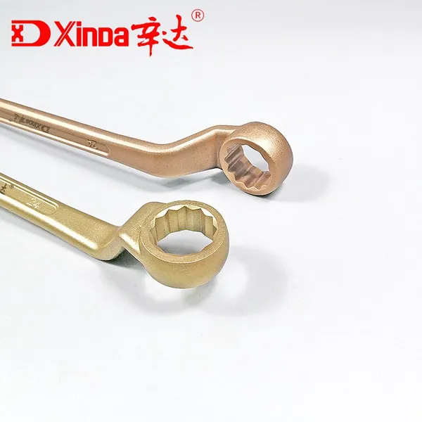 Xinda Non Sparking Double Box End Wrench Explosion Proof Tools Manufacturer Copper Alloy Spanner photo-3