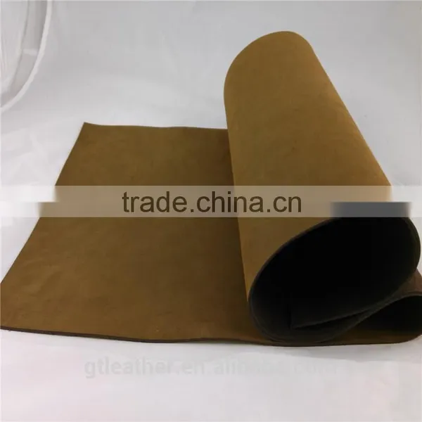 Genuine Cow Nubuck Leather Raw Material for Shoes and Bags photo-4