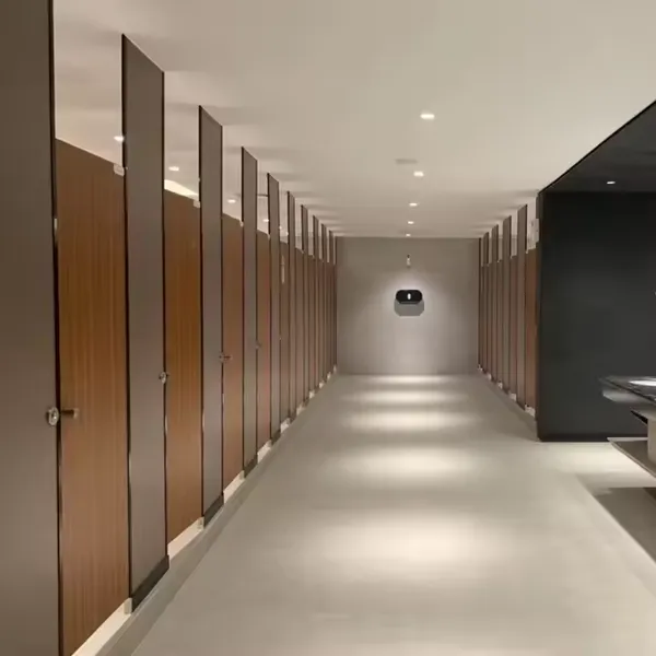 Laminated Board Bathroom Partition Wall Male Toilet Partitions Divided Urinals Screen