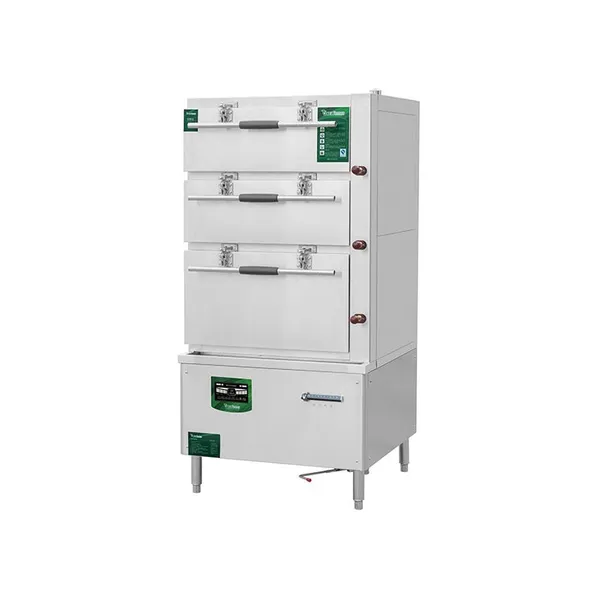 Induction Three-Door Seafood Steaming Cabinet photo-3