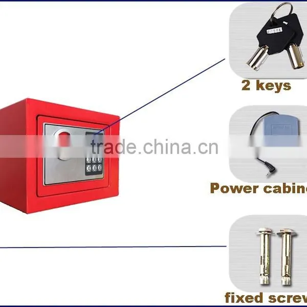 Home Security Money/ Cash Deposit Safe Key Operated Locking Safe Deposit Box photo-3
