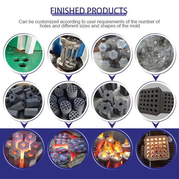 Wood Charcoal Briquetting Machine Boiler Fuel Briquette Machine Coal Briquette Machine EPC photo-4