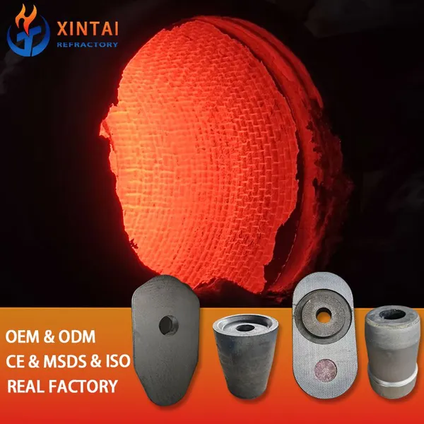 CE Certified Ladle Nozzle Slide Gate Plate Isostatic Pressed Wear Resistant for Continuous Casting