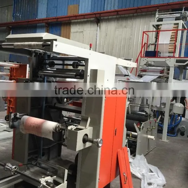 Label Gravure Printing And Plastic Bag Film Blowing Machine photo-5