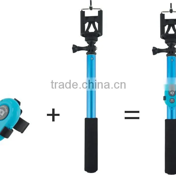 2015 New Popular Gadgets Monopod Bluetooth Remote Control Holder Clip photo-4
