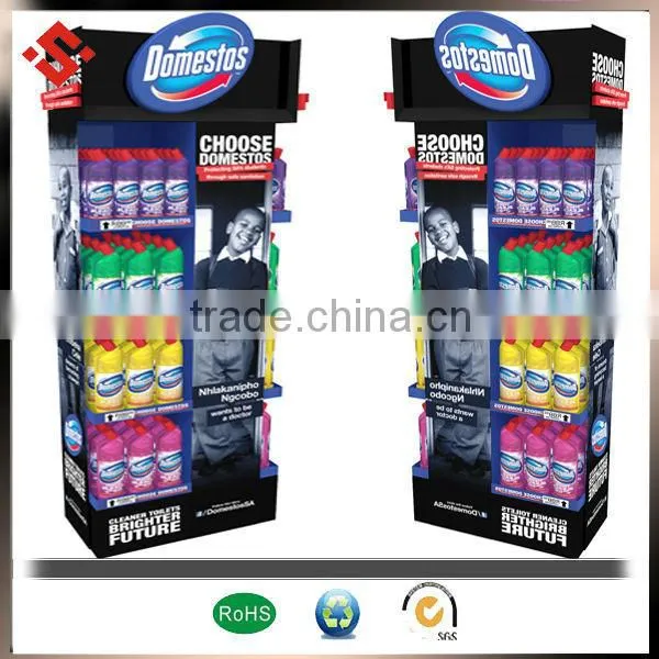 Plastic Displays Floor Standing Hot Selling Display Shelf Custom Plastic Display Stand photo-5