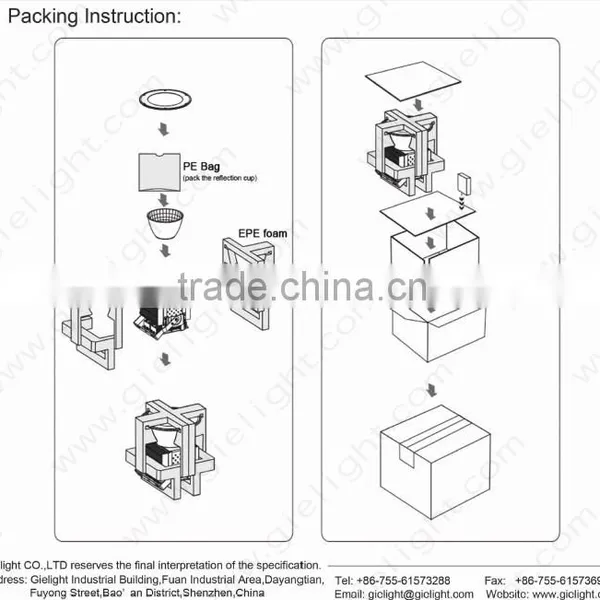 UL SAA 130lm/w Ip65 300w Led High Bay Light photo-4