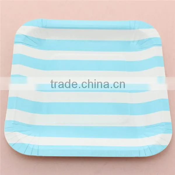 Birthday Wedding Party Decorations Event Disposable Paper Plates Dishes photo-6