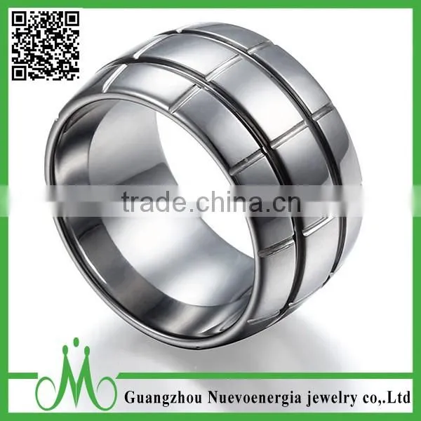 High Quality Tungsten Carbide Rings Jewelry for Men White Rings Wholesale Price photo-4
