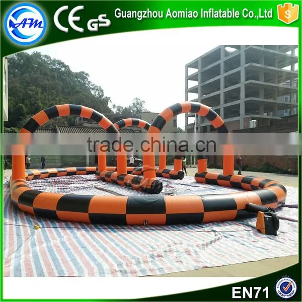 Outdoor Inflatable Race Track r Track for Sale Inflatable Zorb Ball Track for Rental photo-2
