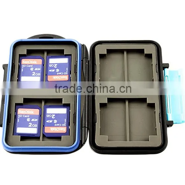 JJC ABS Waterproof Case Storage Case Holder Box Protector Memory Card Case photo-2