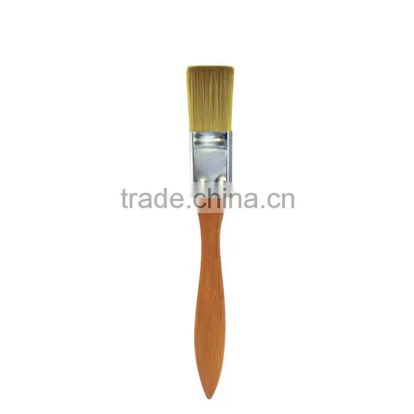 Nickel-Plated Wooden Handle Wall Artist Painting Brush photo-3