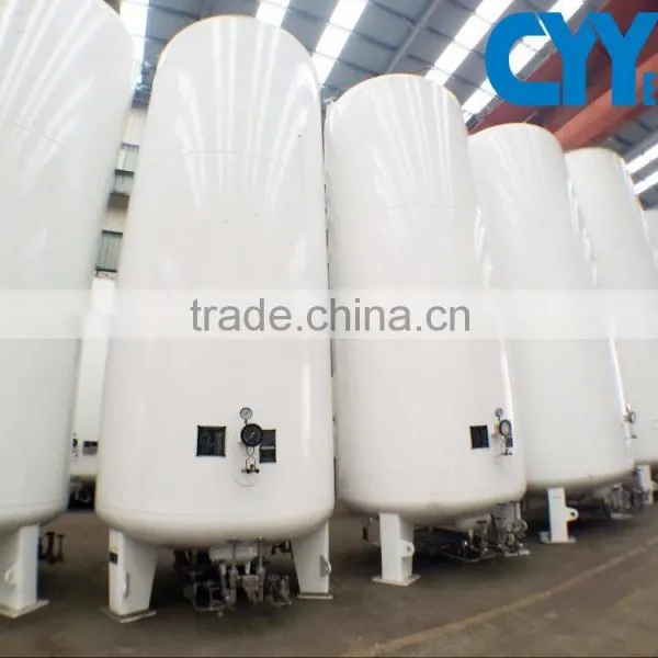 LOX LCO2 LIN Lar ASME Standard 60m3 Cryogenic Storage Tank photo-5