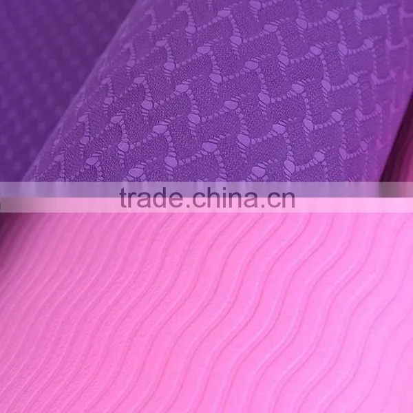 Sales Promotion 100% TPE Material by Latest Technology- High Density Lightweight Durable Memory Foam TPE Exercise Yoga Mat Quality Choice photo-2