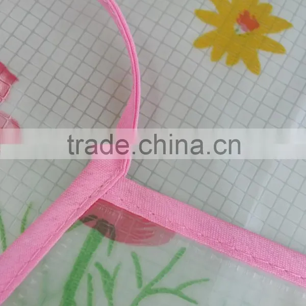 NEW DESIGN PRINTING FLOWERS AND PLANT WATERPROOF KITCHEN PEVA APRON photo-5