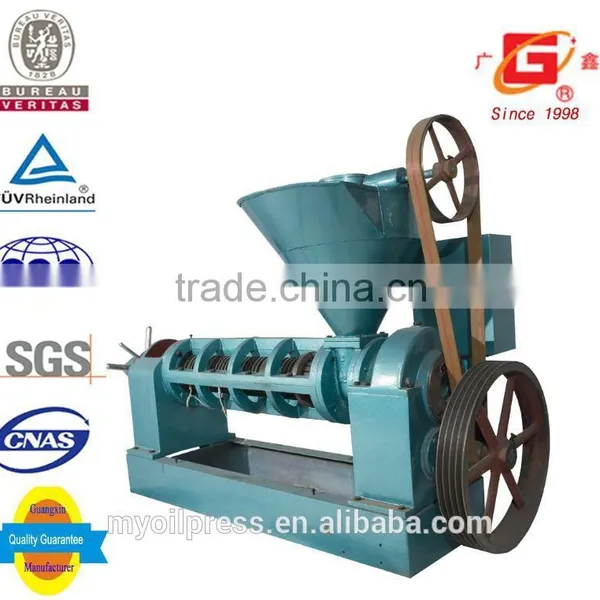 Low Oil Content of Dry Cakes High Output Spiral Oil Press YZYX10J-2 photo-2