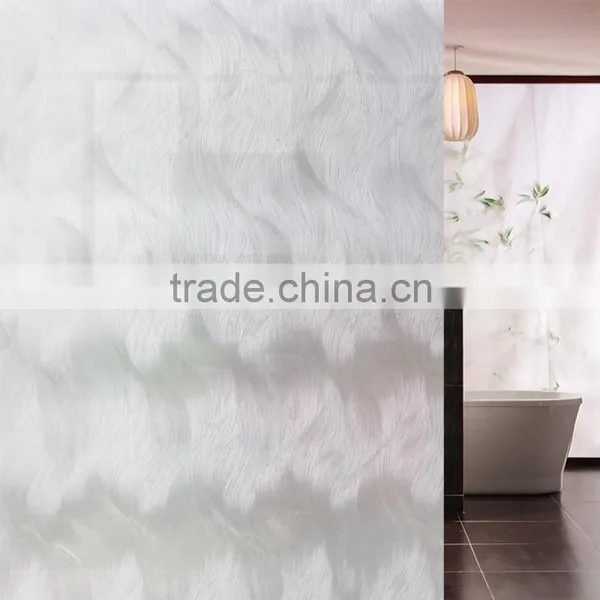 China Supplier PVC Decorative Artical Hair Pattern Lignt Decorative Film Self-adhesive Pvc Decoration Film for Wall photo-2