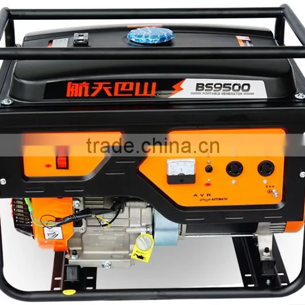 Oem Factory China 7500E Transfomers Model Portable Silent 6000w Gasoline Generator With CE ISO