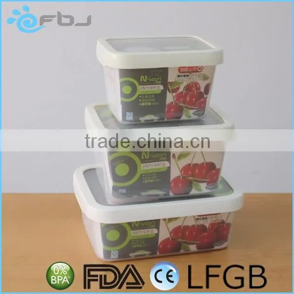 Food Grade PP Fnew Plastic Lock and Lock Food Container With Lid Wholesale photo-4
