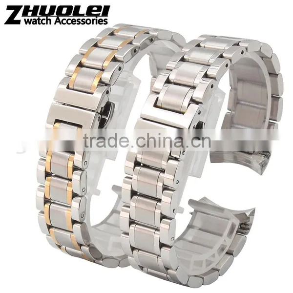 Hot Fashion Imported 316 Stainless Steel Watch Bracelet 14mm 19mm 20mm 21mm Wholesale 3PCS photo-5