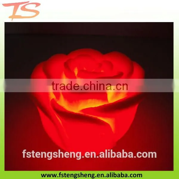 Fancy Design Gift for Kids Flashing Led Rose Night Light