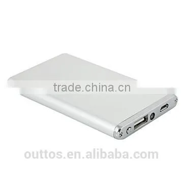6000mah Polymer Lithium Aluminium Alloy Battery Power Banks For Mobile Phone photo-4