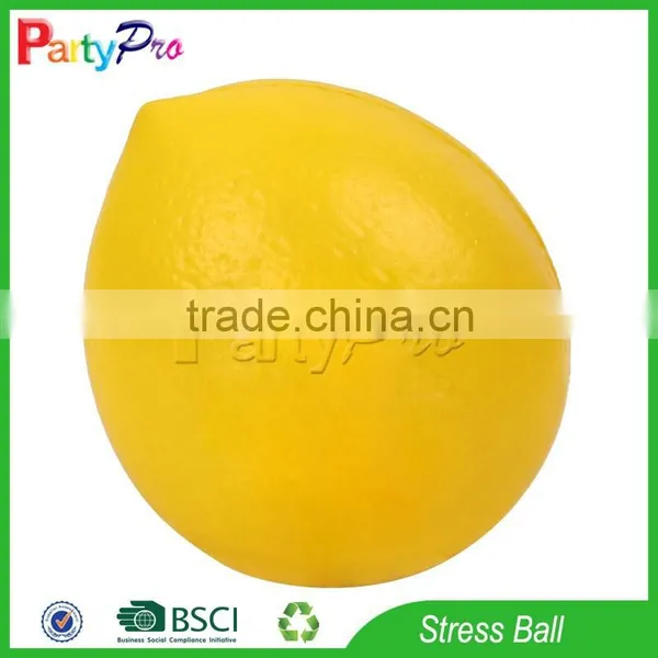 Partypro Hot New Products for 2015 Zhejiang Custom Logo Wholesale Fruit Shape PU Stress Ball photo-3
