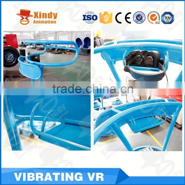 2016 Hottest Zhuoyuan Company Vibrating Standing VR 9d Virtual Reality Simulation Rides photo-5
