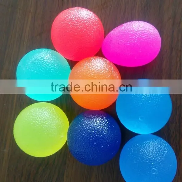 Silicone Round Shape Hand Grip Ball Finger Exerciser Gripper Massage Ball photo-3
