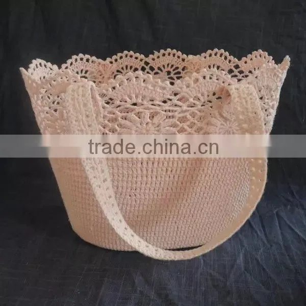 Manufacturers Selling Handmade Cotton Hand Basket
