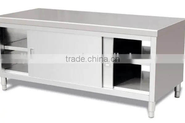 Custom Made Commercial Kitchen Use Stainless Steel Metal Cabinet photo-3