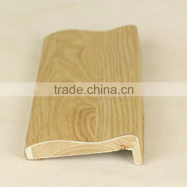 Primed Solid Wood Door L Shaped Casings Wrapped Wood Veneer photo-2