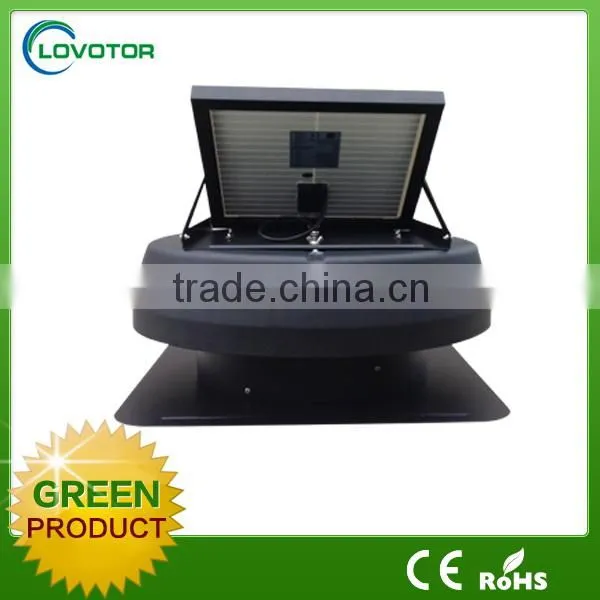 Easy Installation Hot Selling 30w Solar Roof Ventilation Axial Flow Fan photo-4