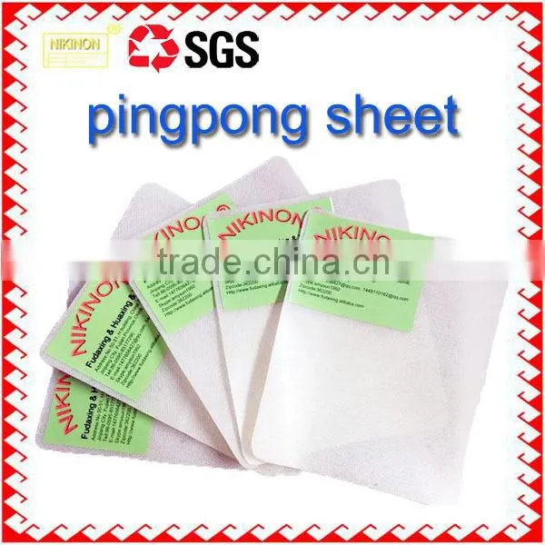 Toe Puff and Counter Pingpong Sheet Toe Puff and Counter