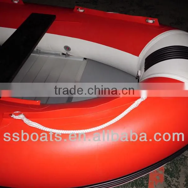 CE Certificate Top Quality Aluminum Hull Inflatable Fishing Boat photo-2