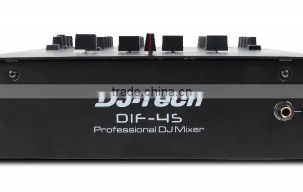 Fidek DJ Mixers 4-channel 5 High-quality Digital Performance Effects in Stadio Quality Innofader as Crossfader Audio Mixer photo-3