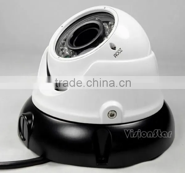 High Performance Outdoor Network Digital Cmos Sensor Dome IP Survaillance Video Camera photo-2