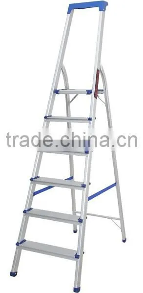Hot Sell EN131 Foldable Ladder Aluminium, Household Ladder