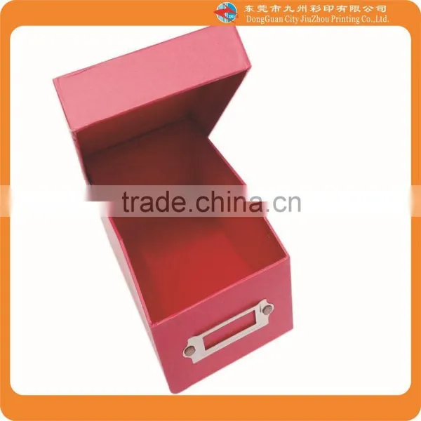 2015 New design restoring ancient ways is red clamshell packaging box