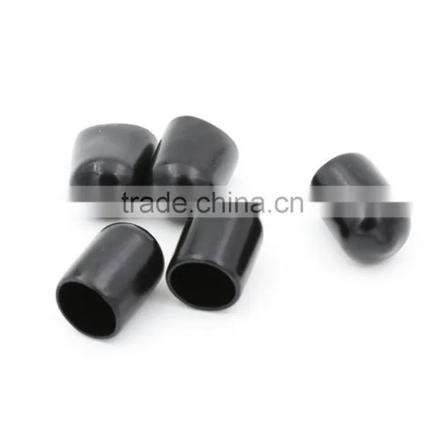 1/5" Black Plastic End Caps photo-3