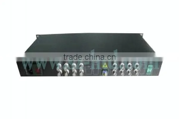 Standard 16-Channel Fiber Optic Video Converter