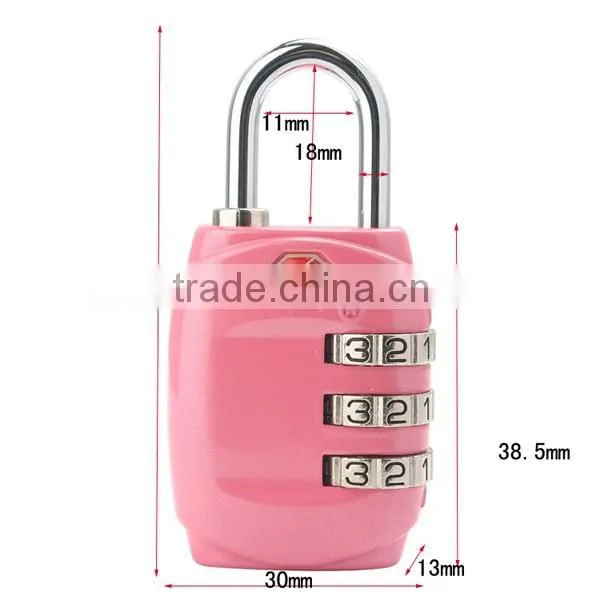Digits Password Lock Combination Padlock Safe Padlock TSA-331 photo-3